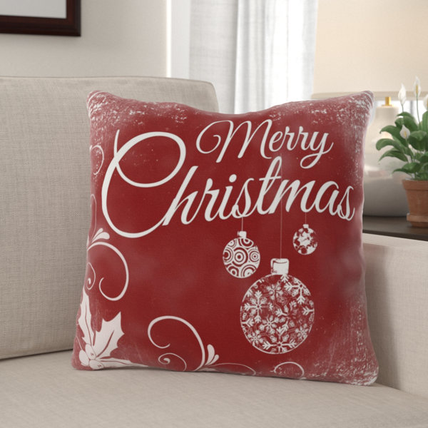 The Holiday Aisle® Briley Canvas Throw Pillow Wayfair